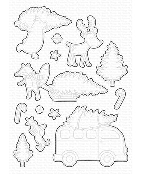 My Favorite Things Tree-mendous Friends Die-namics (MFT-2408) (OUTLET)