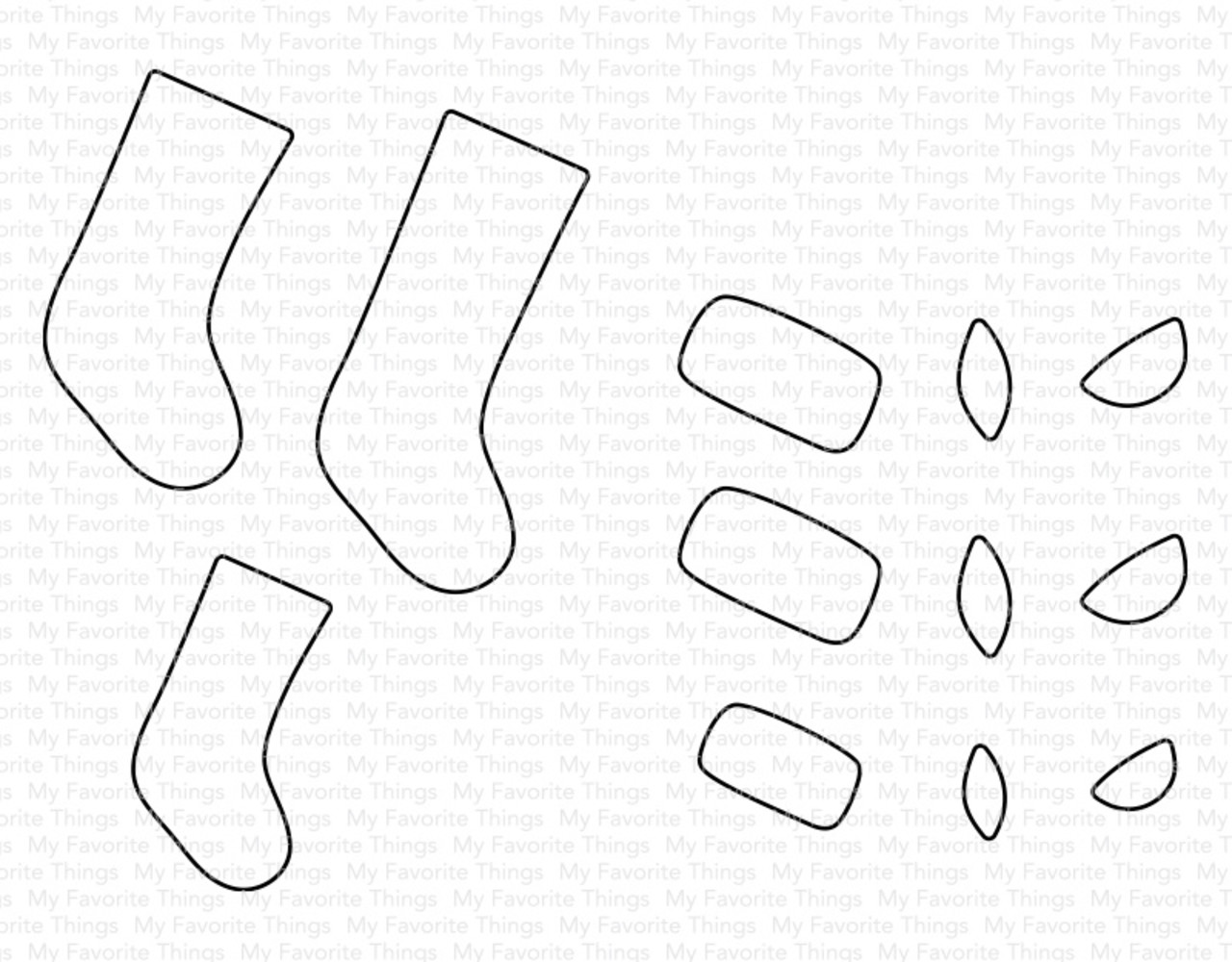 My Favorite Things Stocking Trio Die-namics (MFT-2414) (OUTLET) My Favorite Things Stocking Trio Die-namics (MFT-2414) (OUTLET)