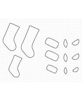 My Favorite Things Stocking Trio Die-namics (MFT-2414) (OUTLET)