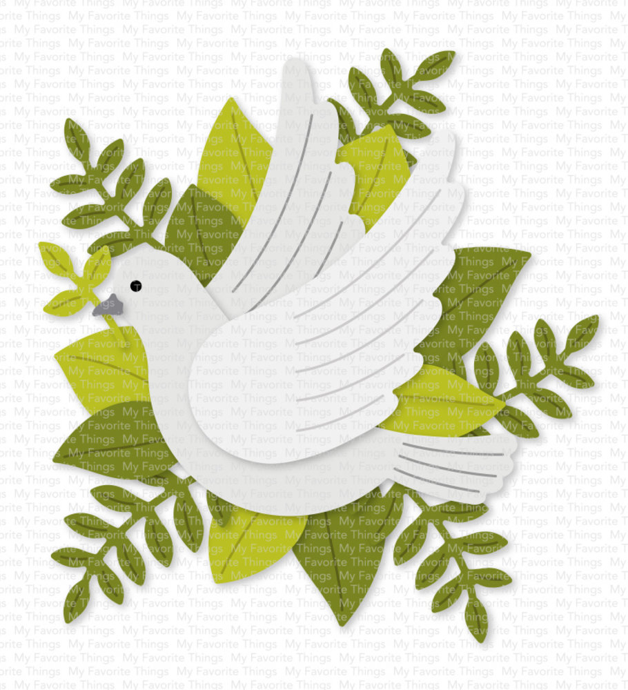 My Favorite Things Peaceful Dove Die-namics (MFT-2412) (OUTLET)