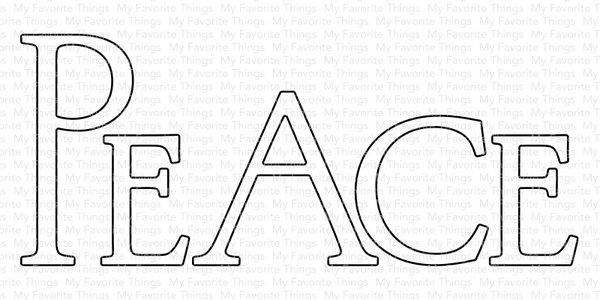 My Favorite Things Peace Die-namics (MFT-2406) (OUTLET) My Favorite Things Peace Die-namics (MFT-2406) (OUTLET)