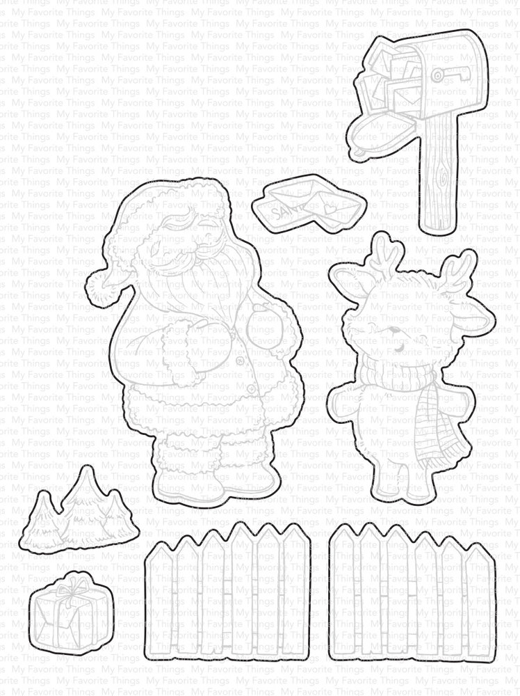 My Favorite Things Holiday Hello Die-namics (MFT-2403) (OUTLET) My Favorite Things Holiday Hello Die-namics (MFT-2403) (OUTLET)