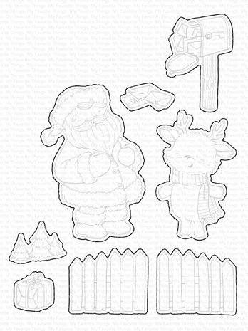 My Favorite Things Holiday Hello Die-namics (MFT-2403) (OUTLET) My Favorite Things Holiday Hello Die-namics (MFT-2403) (OUTLET)