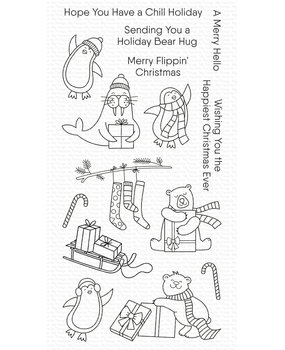 My Favorite Things Chill Holiday Clear Stamps (CS-726) (OUTLET)