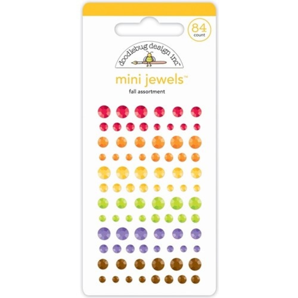 Doodlebug Design Fall Assortment Mini Jewels (7801) (DISCONTINUED)