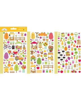 Doodlebug Design Farmers Market Mini Icons Stickers (7810) (DISCONTINUED)