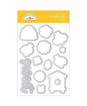 Doodlebug Design Bee Happy Doodle Cuts (7812) (DISCONTINUED)