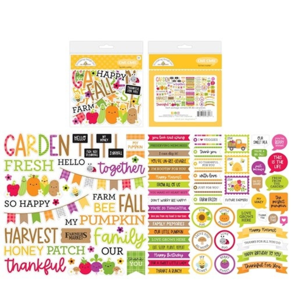 Doodlebug Design Farmers Market Chit Chat (7817) (DISCONTINUED) Doodlebug Design Farmers Market Chit Chat (7817) (DISCONTINUED)