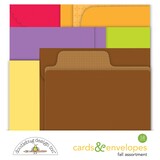 Doodlebug Design Fall Assortment Cards & Envelopes (7819) (DISCONTINUED)