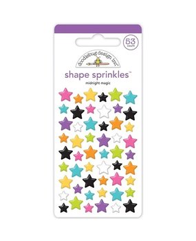 Doodlebug Design Midnight Magic Shape Sprinkles (7847) (DISCONTINUED)
