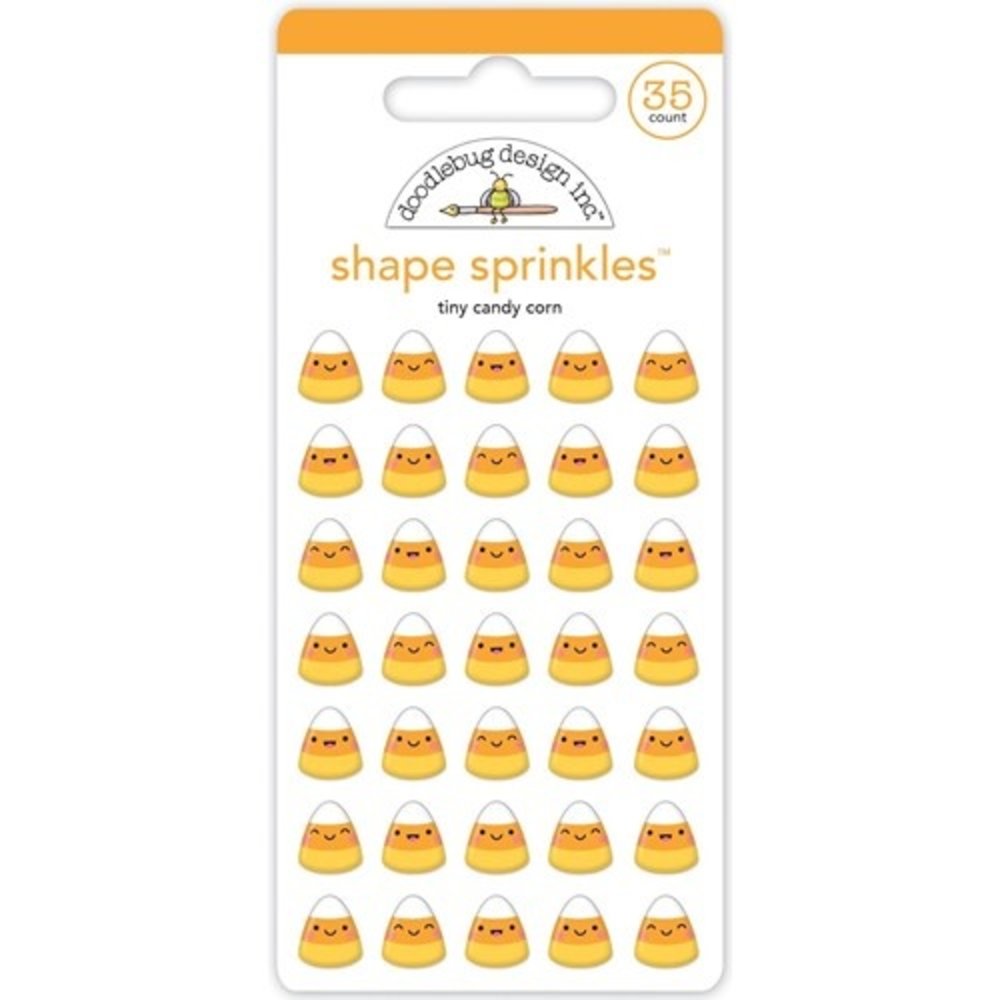 Doodlebug Design Tiny Candy Corn Shape Sprinkles (7848) (DISCONTINUED) Doodlebug Design Tiny Candy Corn Shape Sprinkles (7848) (DISCONTINUED)