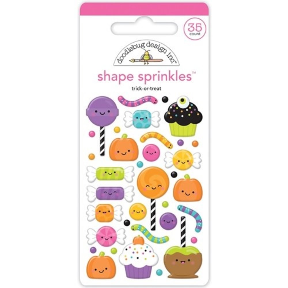 Doodlebug Design Trick-or-Treat Shape Sprinkles (7849) (DISCONTINUED) Doodlebug Design Trick-or-Treat Shape Sprinkles (7849) (DISCONTINUED)