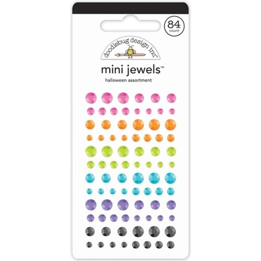 Doodlebug Design Halloween Assortment Mini Jewels (7851) (DISCONTINUED) Doodlebug Design Halloween Assortment Mini Jewels (7851) (DISCONTINUED)