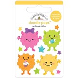 Doodlebug Design Mini Monsters Doodle-Pops (7854) (DISCONTINUED)