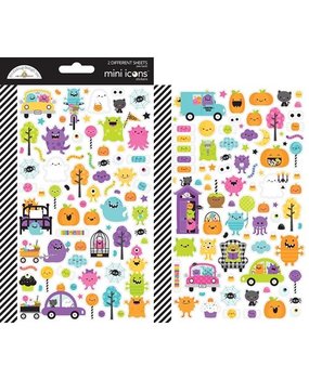Doodlebug Design Monster Madness Mini Icons Stickers (7860) (DISCONTINUED)