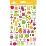 Doodlebug Design Veggie Garden Puffy Icons Stickers (7869) (DISCONTINUED)