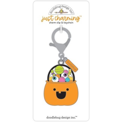 Doodlebug Design Sweet Treats Just Charming Clip & Keychain (7890) (DISCONTINUED) Doodlebug Design Sweet Treats Just Charming Clip & Keychain (7890) (DISCONTINUED)