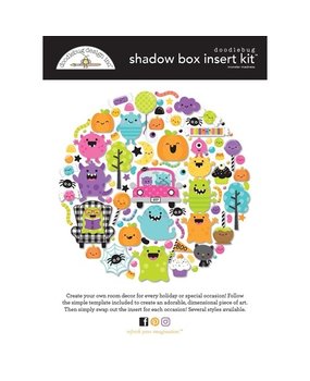 Doodlebug Design Monster Madness Shadow Box Kit (7892) (DISCONTINUED)