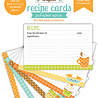 Doodlebug Design Pumpkin Spice Recipe Cards (7894) (OUTLET)
