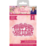 Crafter's Companion Say It With Flowers Metal Die Just for You (S-SIWF-MD-JUFY) (OUTLET)