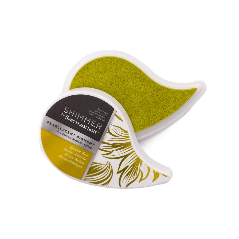 Spectrum Noir Shimmer Pearl Inkpad Queen Bee (SN-IP-SHI-QUBE) (DISCONTINUED) Spectrum Noir Shimmer Pearl Inkpad Queen Bee (SN-IP-SHI-QUBE) (DISCONTINUED)