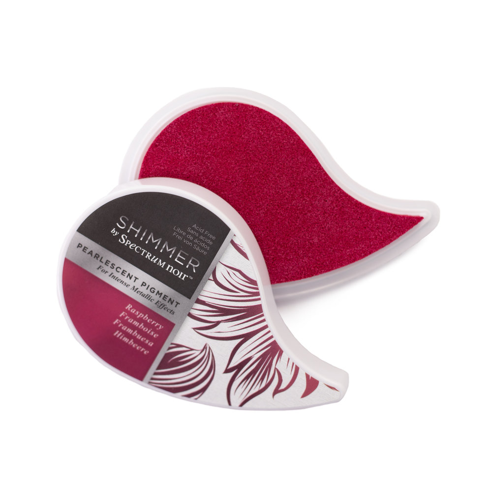 Shimer Raspberry Pi Shimmer Pearl Inkpad Raspberry (SN-IP-SHI-RASP) - Craftlines B.V.