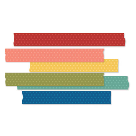 Simple Stories Color Vibe Washi Tape Bolds (19019) (OUTLET)