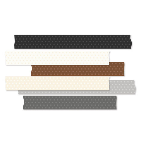 Simple Stories Color Vibe Washi Tape Basics (19004) (DISCONTINUED)