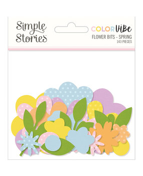 Simple Stories Color Vibe Flower Bits Spring (19021) (DISCONTINUED)