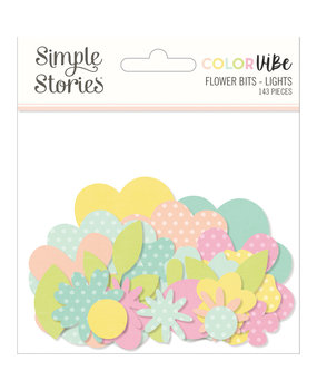 Simple Stories Color Vibe Flower Bits Lights (19006) (DISCONTINUED)