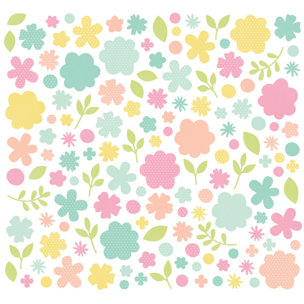 Simple Stories Color Vibe Flower Bits Lights (19006) (DISCONTINUED)