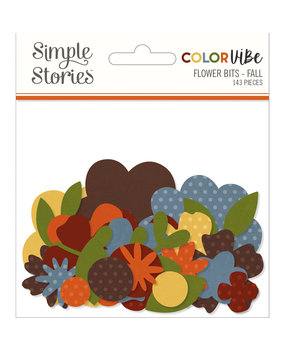 Simple Stories Color Vibe Flower Bits Fall (SIS19031) (DISCONTINUED) Simple Stories Color Vibe Flower Bits Fall (SIS19031) (DISCONTINUED)