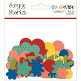 Simple Stories Color Vibe Flower Bits Bolds (SIS19016) (DISCONTINUED)
