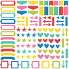 Simple Stories Color Vibe Chipboard Bits Summer (SIS19025) (DISCONTINUED)