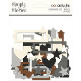 Simple Stories Color Vibe Chipboard Bits Basics (19000) (DISCONTINUED)