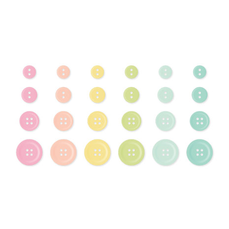 Simple Stories Color Vibe Buttons Lights (19007) (DISCONTINUED)