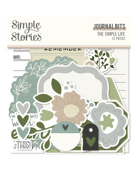 Simple Stories The Simple Life Journal Bits (18819) (DISCONTINUED)