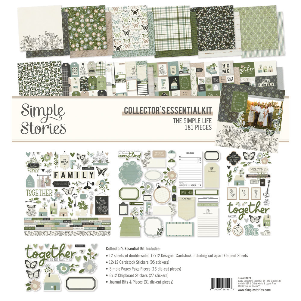 Simple Stories The Simple Life Collector's Essential Kit (18829) (DISCONTINUED) Simple Stories The Simple Life Collector's Essential Kit (18829) (DISCONTINUED)