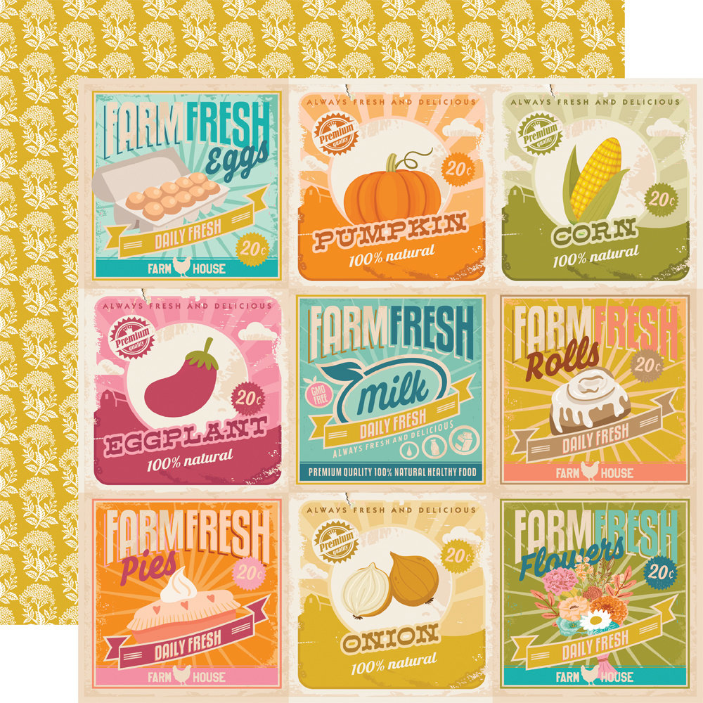 Simple Stories Harvest Market Collection Kit (18700) (DISCONTINUED)