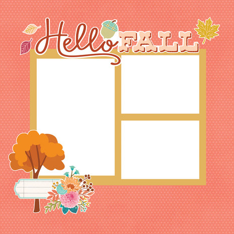 Simple Stories Harvest Market Simple Pages Pieces (18726) (DISCONTINUED)