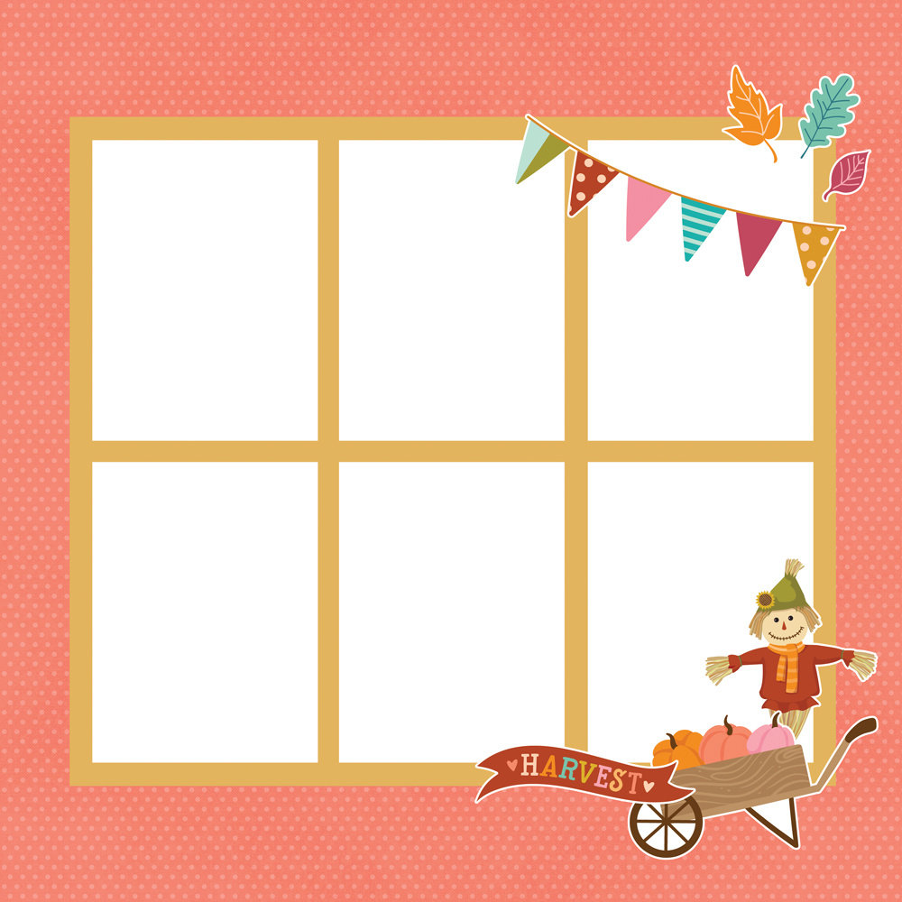 Simple Stories Harvest Market Simple Pages Pieces (18726) (DISCONTINUED)