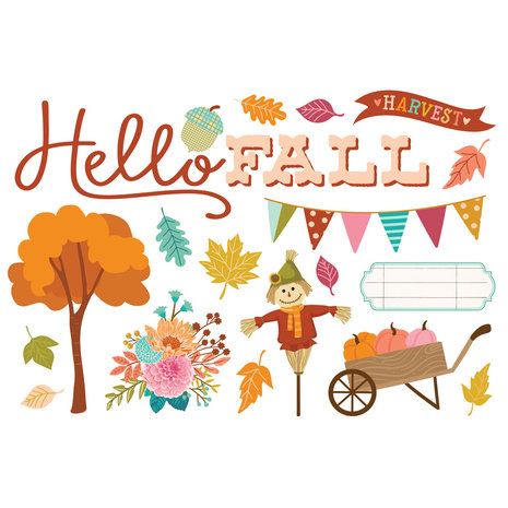 Simple Stories Harvest Market Simple Pages Pieces (18726) (DISCONTINUED)