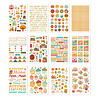 Simple Stories Harvest Market Sticker Book (18719) (OUTLET)