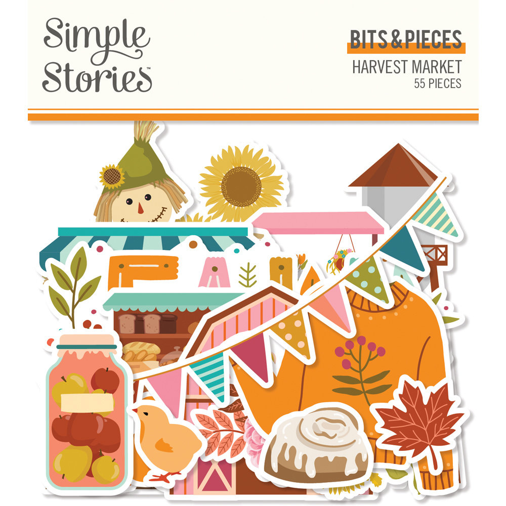 Simple Stories Harvest Market Bits & Pieces (18717) (OUTLET)
