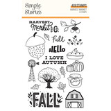 Simple Stories Harvest Market Clear Stamps (18715) (OUTLET)