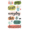 Simple Stories Life Captured Foam Stickers (18923) (DISCONTINUED)