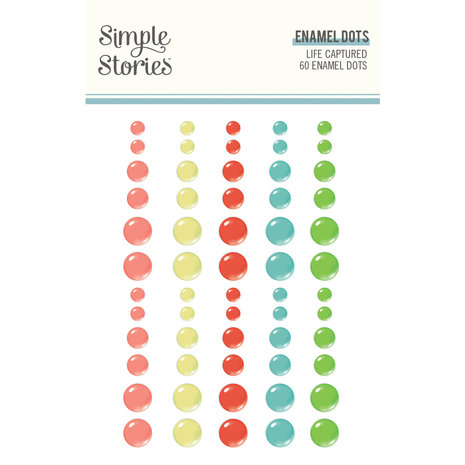 Simple Stories Life Captured Enamel Dots (18925) (DISCONTINUED)