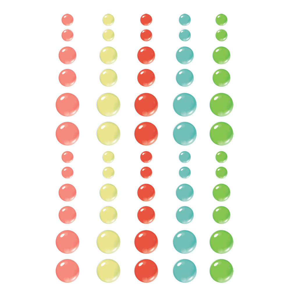 Simple Stories Life Captured Enamel Dots (18925) (OUTLET)