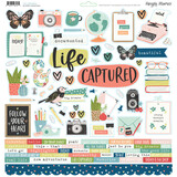 Simple Stories Life Captured Cardstock Stickers (18901) (DISCONTINUED)
