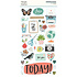 Life Captured Chipboard Stickers (18917) (OUTLET)